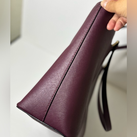 Kate Spade Purple Leather Zip Tote - Picture 13 of 16